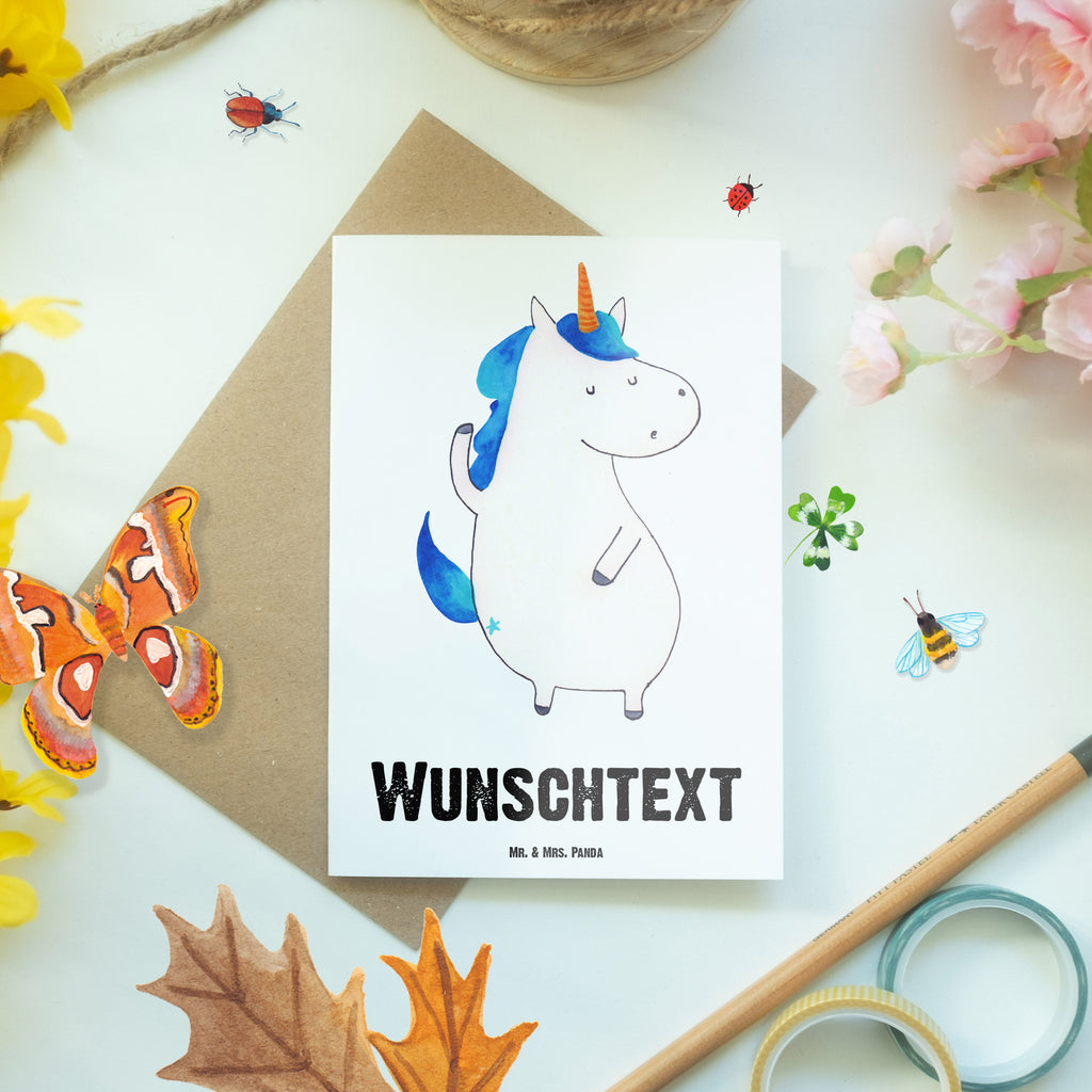 Personalisierte Grußkarte Einhorn Mann Personalisierte Grußkarte, Personalisiertere Klappkarte, Personalisierte Einladungskarte, Personalisierte Glückwunschkarte, Personalisierte Hochzeitskarte, Personalisierte Geburtstagskarte, Grußkarte mit Namen, Grußkarte selber drucken, Grußkarte selbst gestalten, Grußkarte mit persönlichen Nachrichten, Grußkarte als Geldgeschenk, Grußkarten personalisiert, Personalisierte Karte, Einhorn, Einhörner, Einhorn Deko, Pegasus, Unicorn, cool, Mann, Freundin, Familie, bester Freund, BFF, Party, hübsch, beste