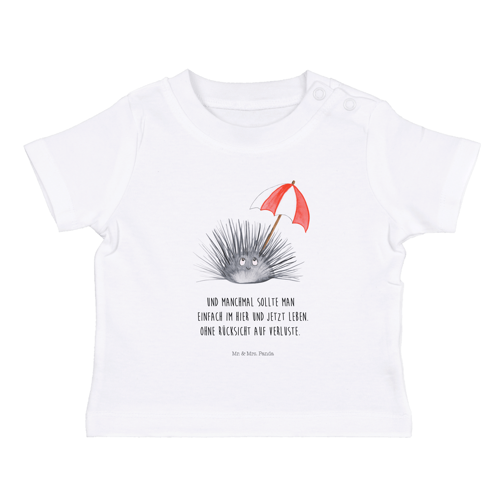 Organic Baby Shirt Seeigel Baby T-Shirt, Jungen Baby T-Shirt, Mädchen Baby T-Shirt, Shirt, Meerestiere, Meer, Urlaub, Seeigel, Achtsamkeit, Selbstakzeptanz, Selbstliebe, Hier und Jetzt, Leben, Lebe