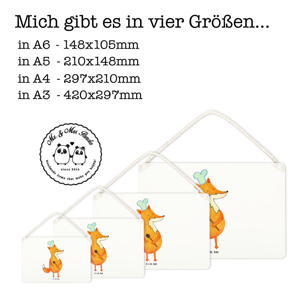 Deko Schild Fuchs Koch Dekoschild, Deko Schild, Schild, Tür Schild, Türschild, Holzschild, Wandschild, Wanddeko, Fuchs, Füchse, Koch Geschenk, Küche Spruch, Küche Deko, Köche, Bäcker, Party Spruch, Spruch lustig, witzig