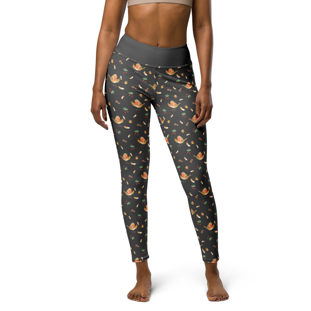 Yogahose Rotkehlchen Federn Muster Yogapants, Yogaleggings, Yogaleggins, Yogahose Damen, Yogahose, Frauen, Yogahose Mädchen, Yogahose Kinder, Yogahose Herren, Yogahose Männer, Tiermotive, Gute Laune, lustige Sprüche, Tiere, What if i fall, Rotkehlchen, Spruch Motivation, Spruch Mut, Vogel, Motivation Sprüche, Motivationsbilder, fliegen