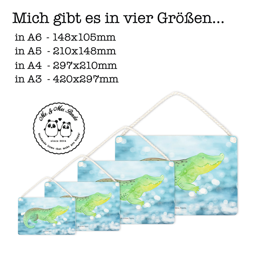 Deko Schild Krokodil Dekoschild, Deko Schild, Schild, Tür Schild, Türschild, Holzschild, Wandschild, Wanddeko, Meerestiere, Meer, Urlaub, Krokodil, Krokodile, verrückt sein, spontan sein, Abenteuerlust, Reiselust, Freundin, beste Freundin, Lieblingsmensch