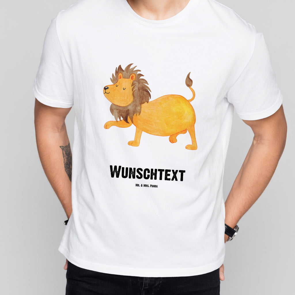 Personalisiertes T-Shirt Sternzeichen Löwe T-Shirt Personalisiert, T-Shirt mit Namen, T-Shirt mit Aufruck, Männer, Frauen, Tierkreiszeichen, Sternzeichen, Horoskop, Astrologie, Aszendent, Löwe Geschenk, Löwe Sternzeichen, Geschenk Juli, Geburtstag Juli, Geschenk August, Geburtstag August, König der Tiere