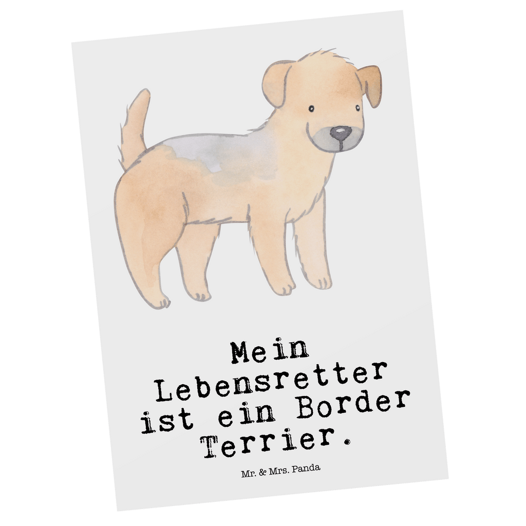 Postkarte Border Terrier Lebensretter Postkarte, Karte, Geschenkkarte, Grußkarte, Einladung, Ansichtskarte, Geburtstagskarte, Einladungskarte, Dankeskarte, Ansichtskarten, Einladung Geburtstag, Einladungskarten Geburtstag, Hund, Hunderasse, Rassehund, Hundebesitzer, Geschenk, Tierfreund, Schenken, Welpe, Border Terrier