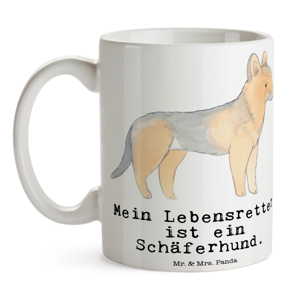 Tasse Schäferhund Lebensretter Tasse, Kaffeetasse, Teetasse, Becher, Kaffeebecher, Teebecher, Keramiktasse, Porzellantasse, Büro Tasse, Geschenk Tasse, Tasse Sprüche, Tasse Motive, Kaffeetassen, Tasse bedrucken, Designer Tasse, Cappuccino Tassen, Schöne Teetassen, Hund, Hunderasse, Rassehund, Hundebesitzer, Geschenk, Tierfreund, Schenken, Welpe, Schäferhund