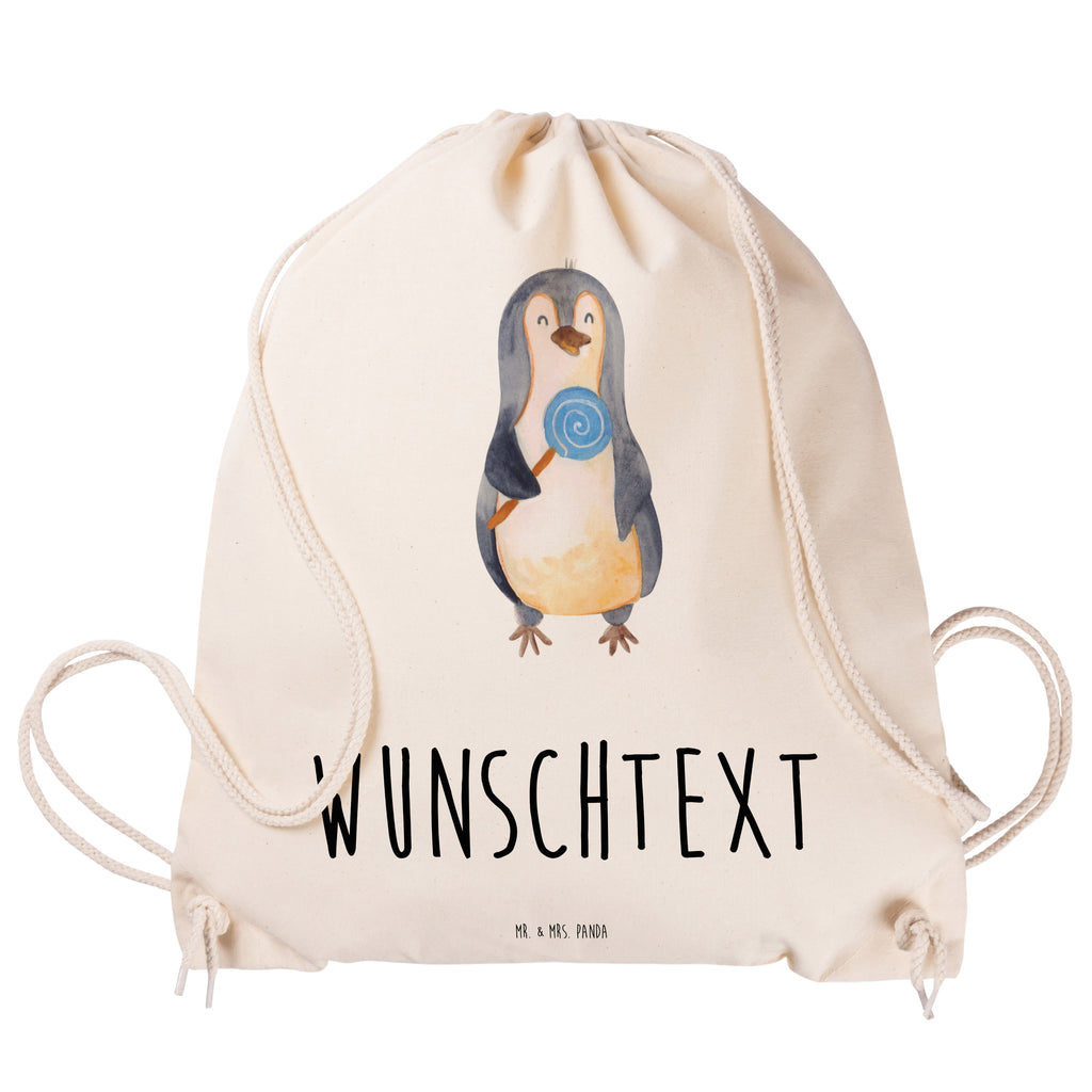 Personalisierter Sportbeutel Pinguin Lolli Personalisierter Sportbeutel, Personalisierter Beutel, Personalisierte Sporttasche, Personalisierter Tasche, Personalisierter Stoffbeutel, Personalisierter Sportbeutel Kinder, Sportbeutel mit Namen, Turnbeutel mit Namen, Beutel mit Namen, Sporttasche mit Namen, Tasche mit Namen, Stoffbeutel mit Namen, Sportbeutel Kinder mit Namen, Wunschtext, Wunschnamen, Personalisierbar, Personalisierung, Pinguin, Pinguine, Lolli, Süßigkeiten, Blödsinn, Spruch, Rebell, Gauner, Ganove, Rabauke