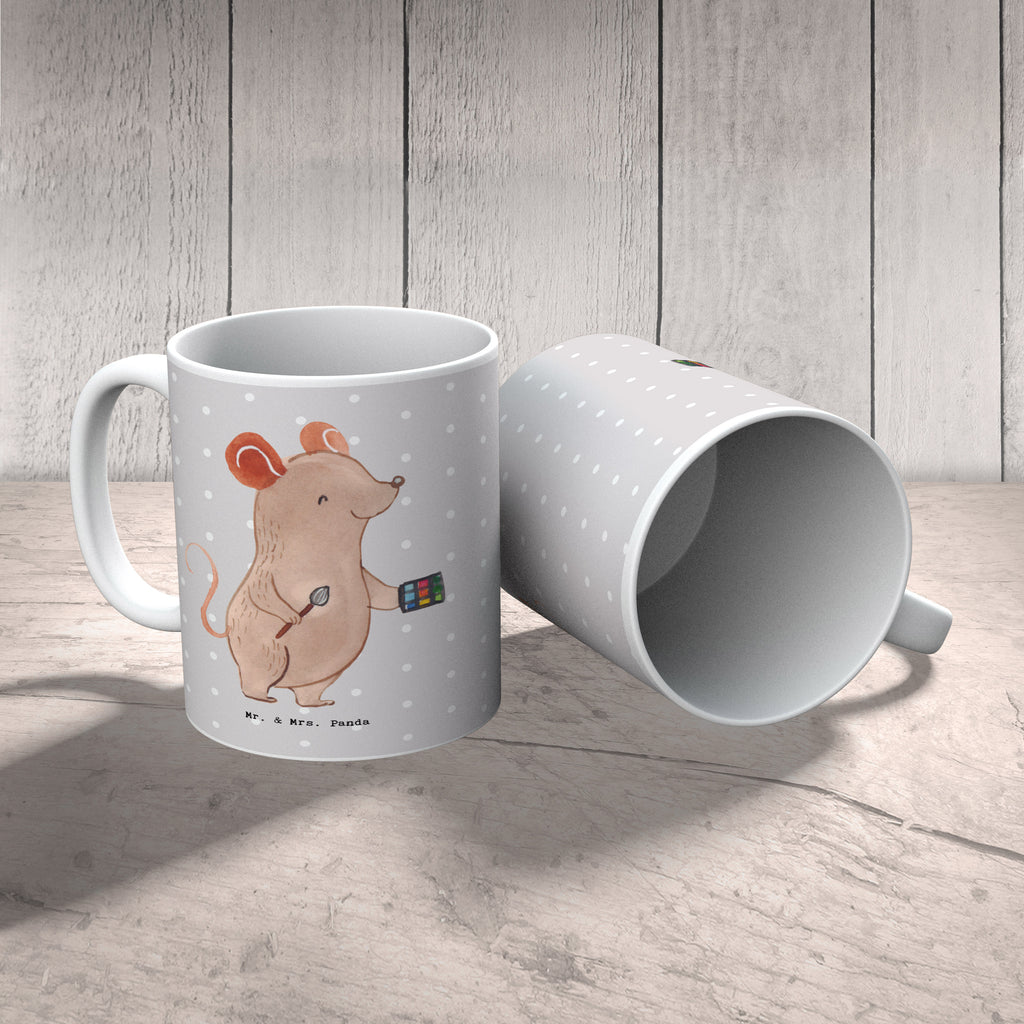 Tasse Visagist mit Herz Tasse, Kaffeetasse, Teetasse, Becher, Kaffeebecher, Teebecher, Keramiktasse, Porzellantasse, Büro Tasse, Geschenk Tasse, Tasse Sprüche, Tasse Motive, Kaffeetassen, Tasse bedrucken, Designer Tasse, Cappuccino Tassen, Schöne Teetassen, Beruf, Ausbildung, Jubiläum, Abschied, Rente, Kollege, Kollegin, Geschenk, Schenken, Arbeitskollege, Mitarbeiter, Firma, Danke, Dankeschön, Kosmetiker, Make Up Artist, Maskenbildner, Visagist, Beauty Salon, Kosmetikstudio, Eröffnung