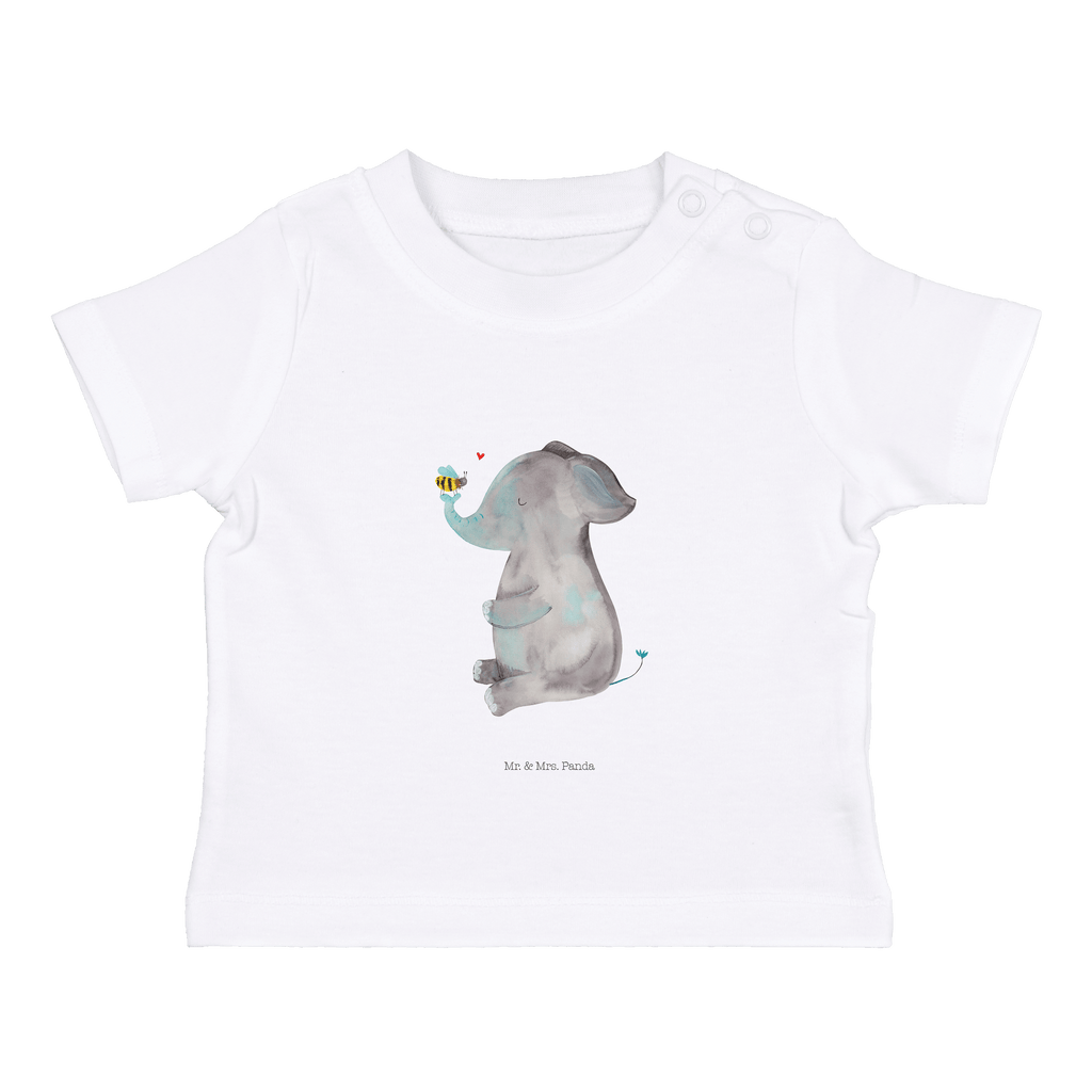 Organic Baby Shirt Elefant Biene Baby T-Shirt, Jungen Baby T-Shirt, Mädchen Baby T-Shirt, Shirt, Tiermotive, Gute Laune, lustige Sprüche, Tiere, Elefant, Biene, Liebe, Liebesbeweis, Jahrestag, Liebesgeschenk, Heiratsantrag, Hochzeitsgeschenk, Liebesspruch