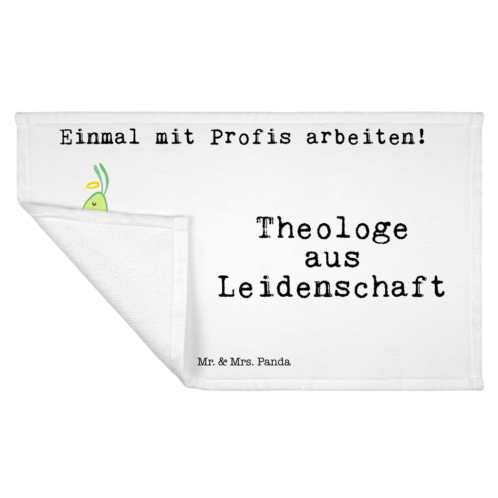 Handtuch Theologe aus Leidenschaft Gästetuch, Reisehandtuch, Sport Handtuch, Frottier, Kinder Handtuch, Beruf, Ausbildung, Jubiläum, Abschied, Rente, Kollege, Kollegin, Geschenk, Schenken, Arbeitskollege, Mitarbeiter, Firma, Danke, Dankeschön