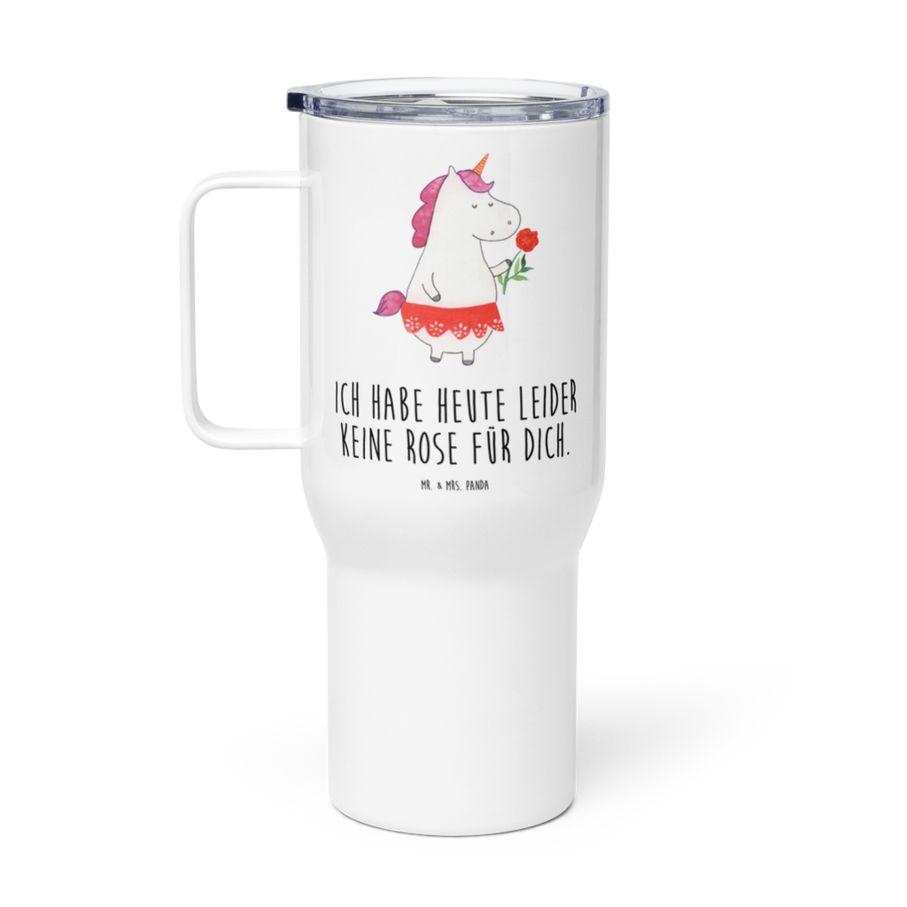 XXL Thermobecher Einhorn Dame Thermobecher, XL Thermobecher, Reisebecher, XL Reisetasse, Großer Thermobecher, Autobecher, Jumbo Becher, Einhorn, Einhörner, Einhorn Deko, Pegasus, Unicorn, Dame, Lady, feine Dame, Freundin, Frau, Bachelor, Bachelorette, Abfuhr, Schluss machen, Trennung