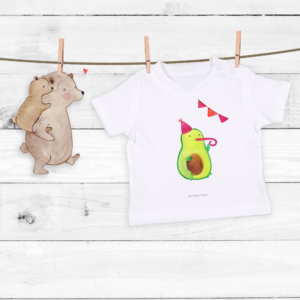 Organic Baby Shirt Avocado Party Baby T-Shirt, Jungen Baby T-Shirt, Mädchen Baby T-Shirt, Shirt, Avocado, Veggie, Vegan, Gesund, Avocados, Party, Geburtstag, Geburtstagsfeier, Happy Birthday, Feier, Feierei, Lieblingstag, Prüfung, Abifeier, Abi, Bestanden, Jahrestag, Jubiläum, Firmenfeier, Klassenfeier, Schulabschluss, Abschluss