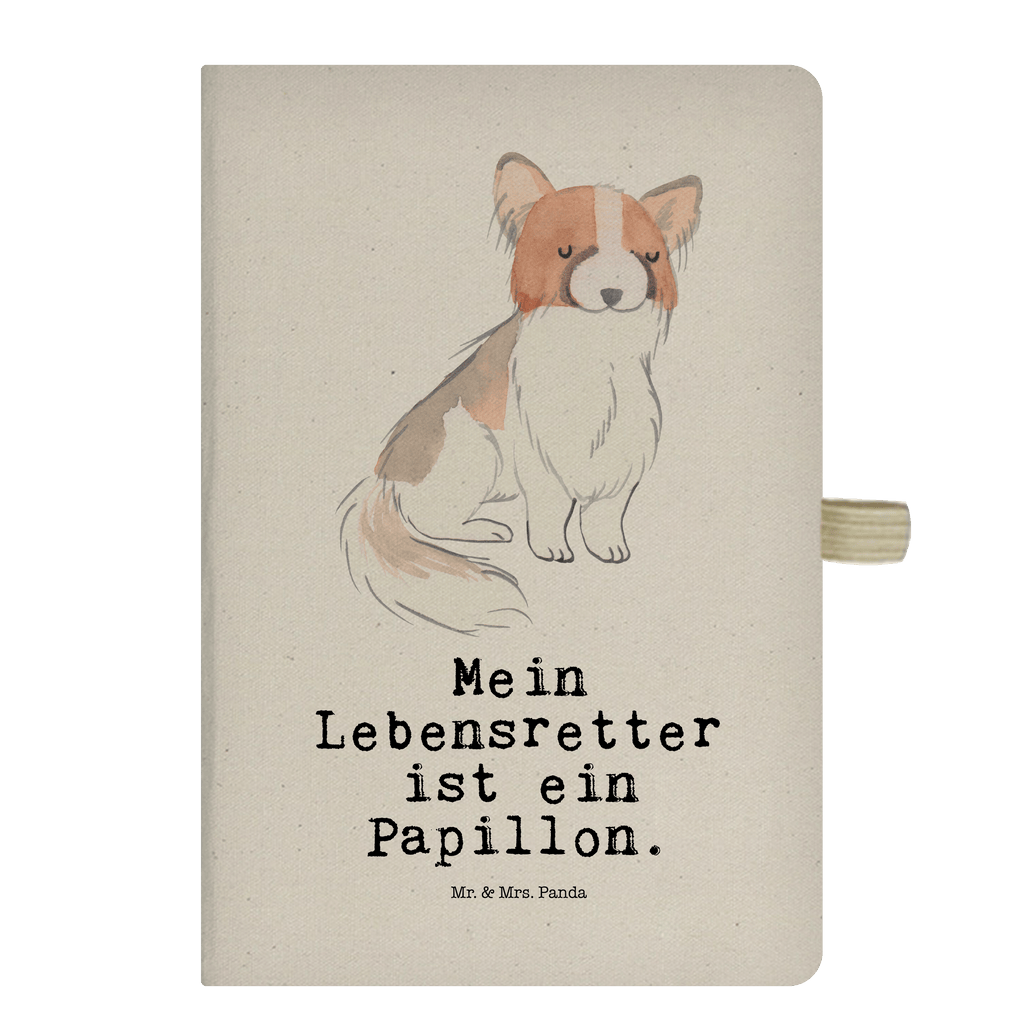 Baumwoll Notizbuch Papillon Lebensretter Notizen, Eintragebuch, Tagebuch, Notizblock, Adressbuch, Journal, Kladde, Skizzenbuch, Notizheft, Schreibbuch, Schreibheft, Hund, Hunderasse, Rassehund, Hundebesitzer, Geschenk, Tierfreund, Schenken, Welpe, Kontinentaler Zwergspaniel, Papillon