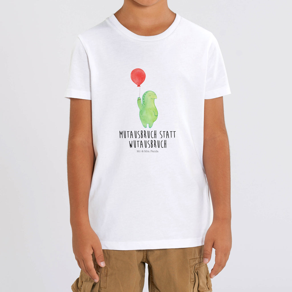 Organic Kinder T-Shirt Schildkröte Luftballon Kinder T-Shirt, Kinder T-Shirt Mädchen, Kinder T-Shirt Jungen, Schildkröte, Schildkröten, Mutausbruch, Motivation, Motivationsspruch