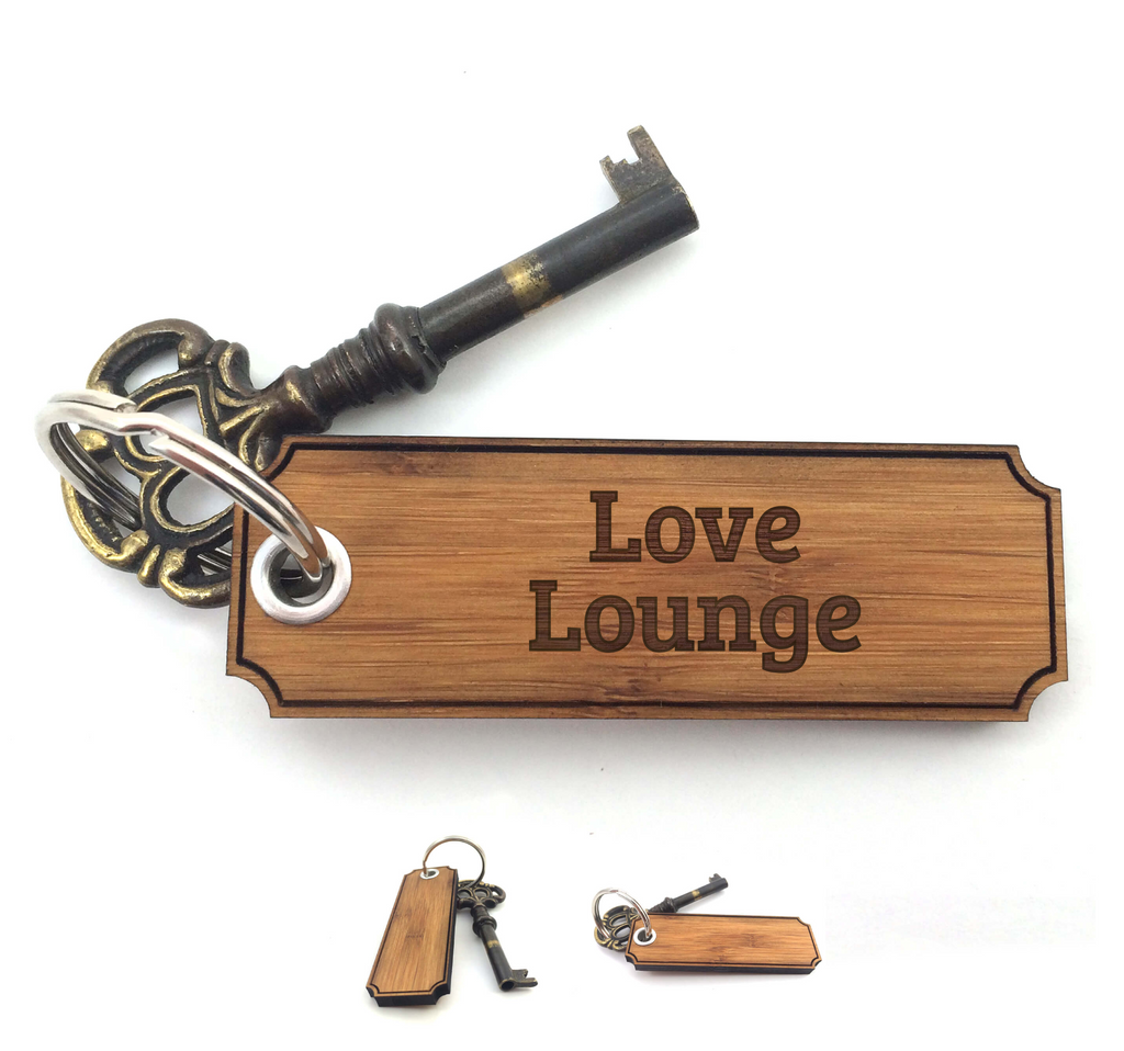 Schlüsselanhänger Love Lounge Schlüsselanhänger, Anhänger, Taschenanhänger, Glücksbringer, Schlüsselbund, Schlüsselanhänger Holz, Schlüsselanhänger aus Holz, Holz Schlüsselanhänger, Holzschlüsselanhänger, Geschenke, Schenken, Gravur