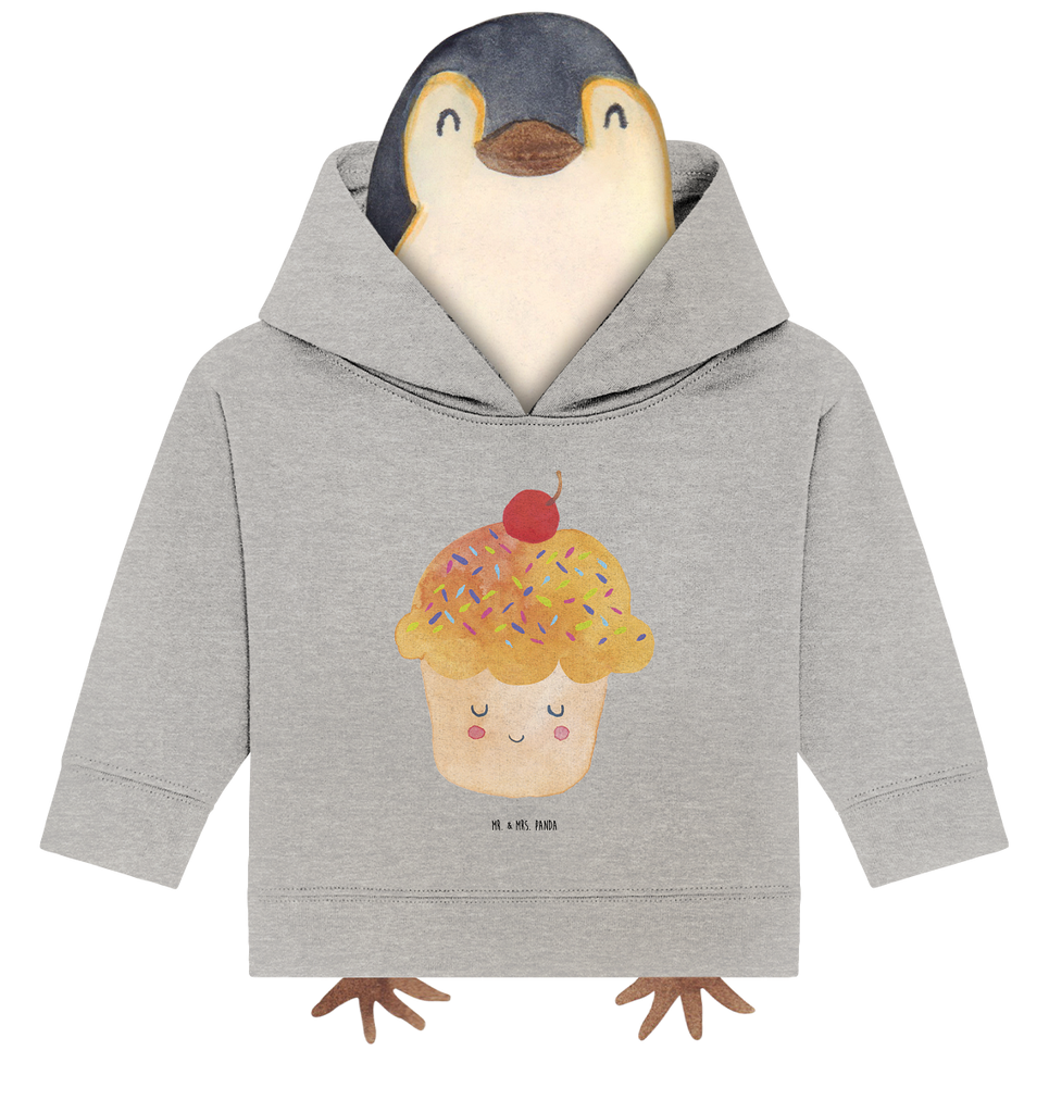 Organic Baby Hoodie Cupcake Baby Kapuzenshirt, Baby Kapuzensweatshirt, Baby Hoodie, Baby Pullover, Tiermotive, Gute Laune, lustige Sprüche, Tiere, Cupcakes, Muffin, Wunder, Küche Deko, Küche Spruch, Backen Geschenk, Geschenk Koch, Motivation Sprüche