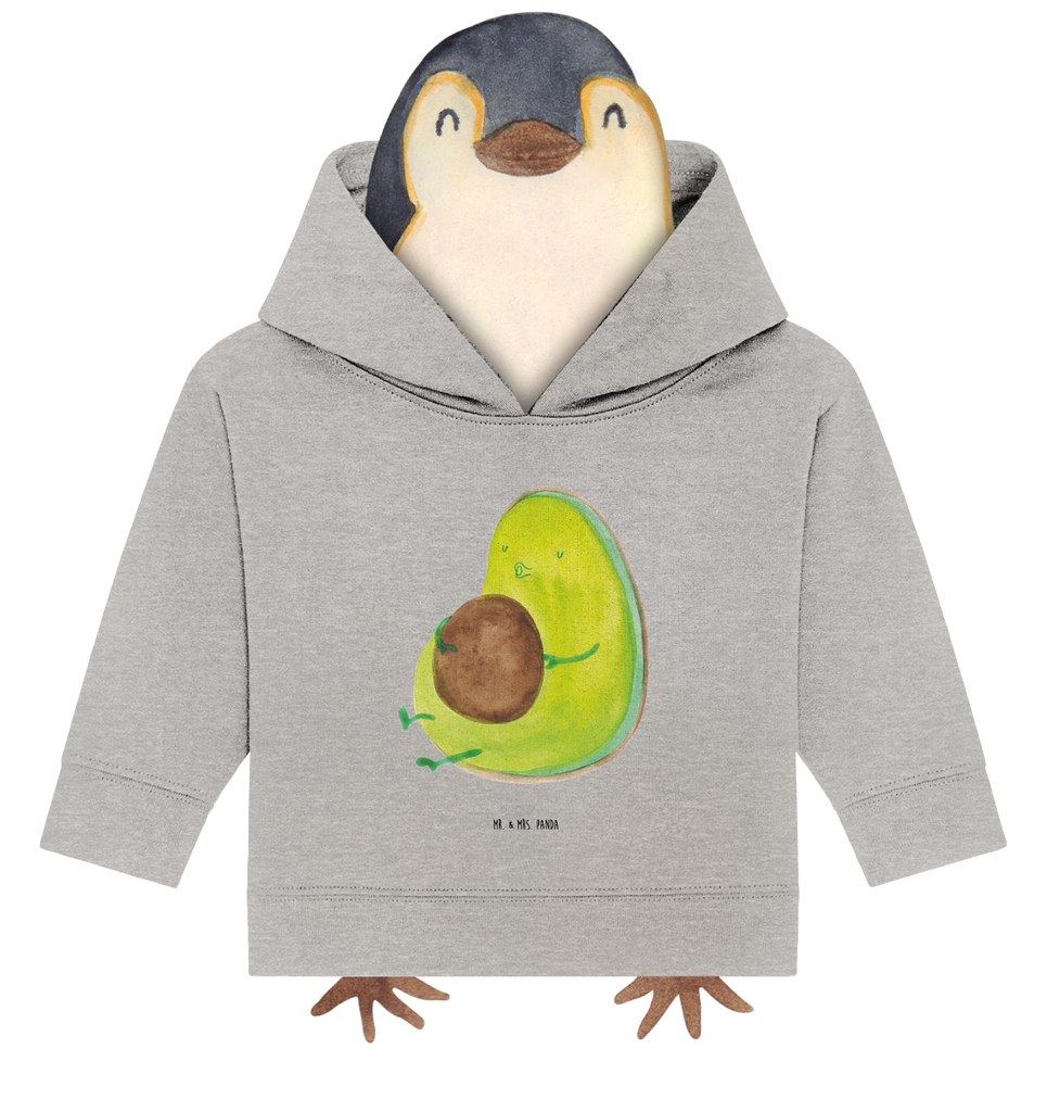 Organic Baby Hoodie Avocado Pfeifen Baby Kapuzenshirt, Baby Kapuzensweatshirt, Baby Hoodie, Baby Pullover, Avocado, Veggie, Vegan, Gesund, Diät, Abnehmen, Ernährung, dick sein