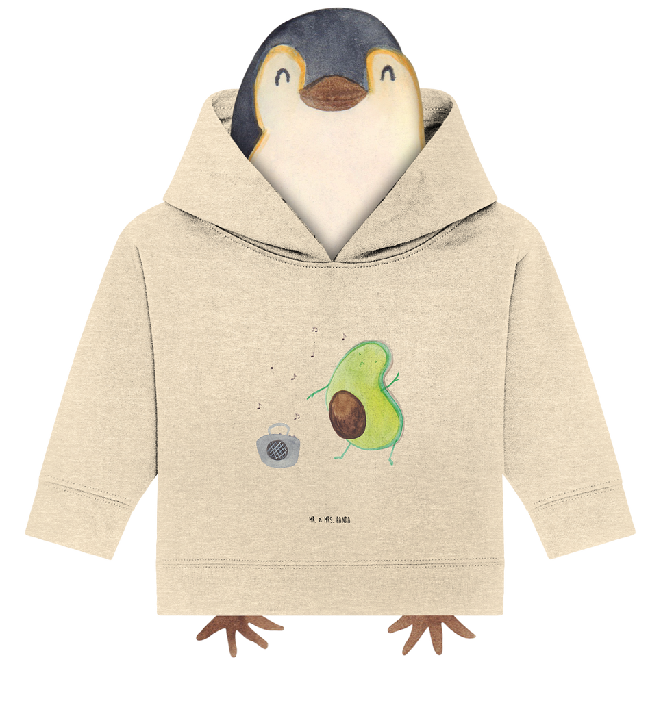 Organic Baby Hoodie Avocado Tanzen Baby Kapuzenshirt, Baby Kapuzensweatshirt, Baby Hoodie, Baby Pullover, Avocado, Veggie, Vegan, Gesund