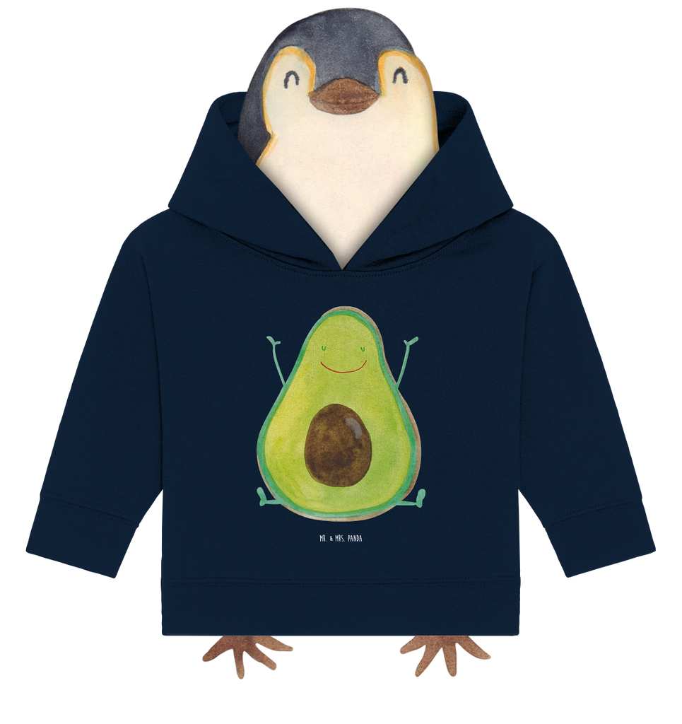 Organic Baby Hoodie Avocado Glücklich Baby Kapuzenshirt, Baby Kapuzensweatshirt, Baby Hoodie, Baby Pullover, Avocado, Veggie, Vegan, Gesund, Chaos