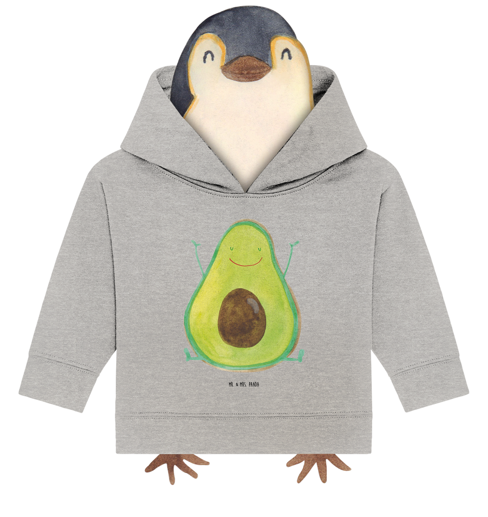 Organic Baby Hoodie Avocado Glücklich Baby Kapuzenshirt, Baby Kapuzensweatshirt, Baby Hoodie, Baby Pullover, Avocado, Veggie, Vegan, Gesund, Chaos