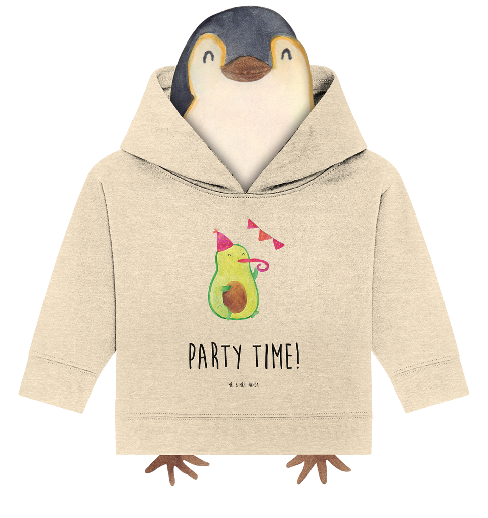 Organic Baby Hoodie Avocado Party Zeit Baby Kapuzenshirt, Baby Kapuzensweatshirt, Baby Hoodie, Baby Pullover, Avocado, Veggie, Vegan, Gesund