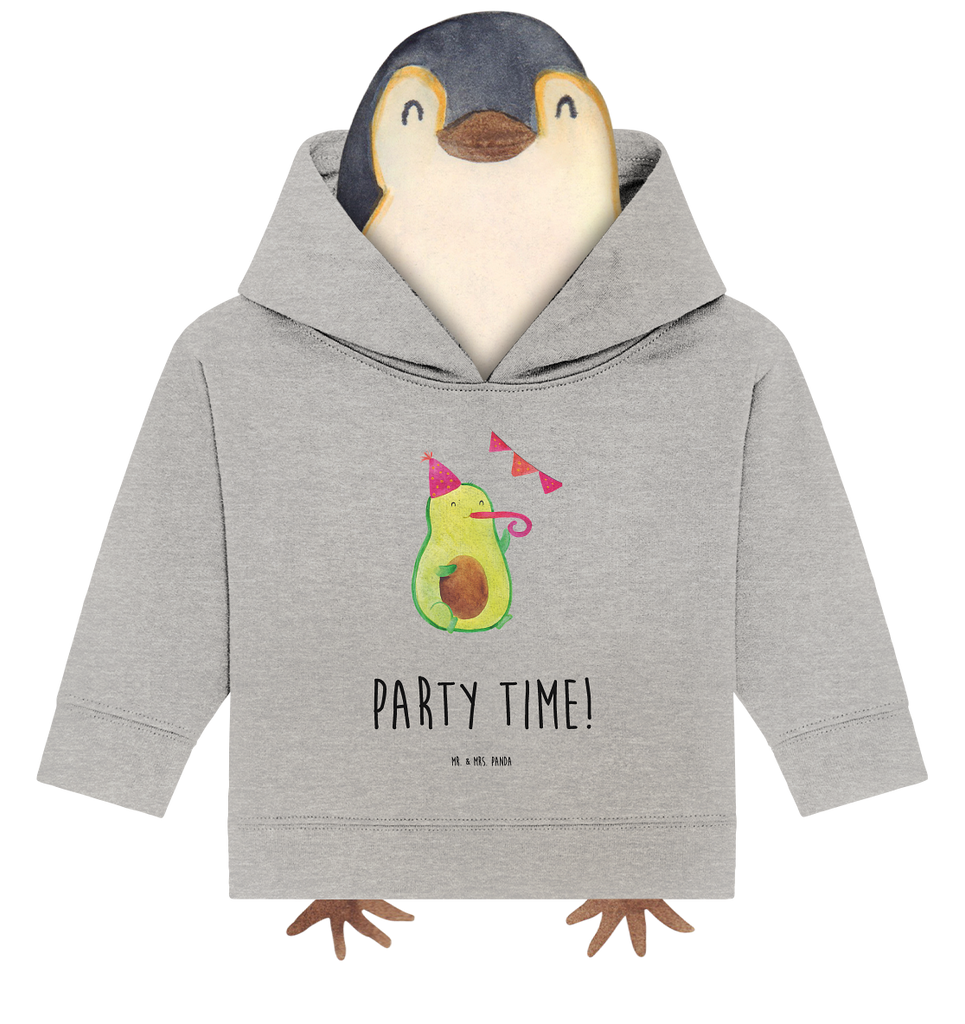 Organic Baby Hoodie Avocado Party Zeit Baby Kapuzenshirt, Baby Kapuzensweatshirt, Baby Hoodie, Baby Pullover, Avocado, Veggie, Vegan, Gesund