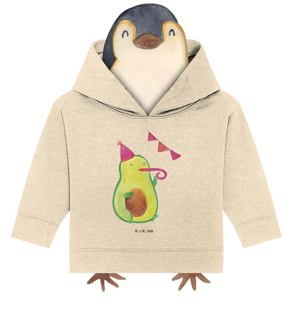 Organic Baby Hoodie Avocado Party Zeit Baby Kapuzenshirt, Baby Kapuzensweatshirt, Baby Hoodie, Baby Pullover, Avocado, Veggie, Vegan, Gesund