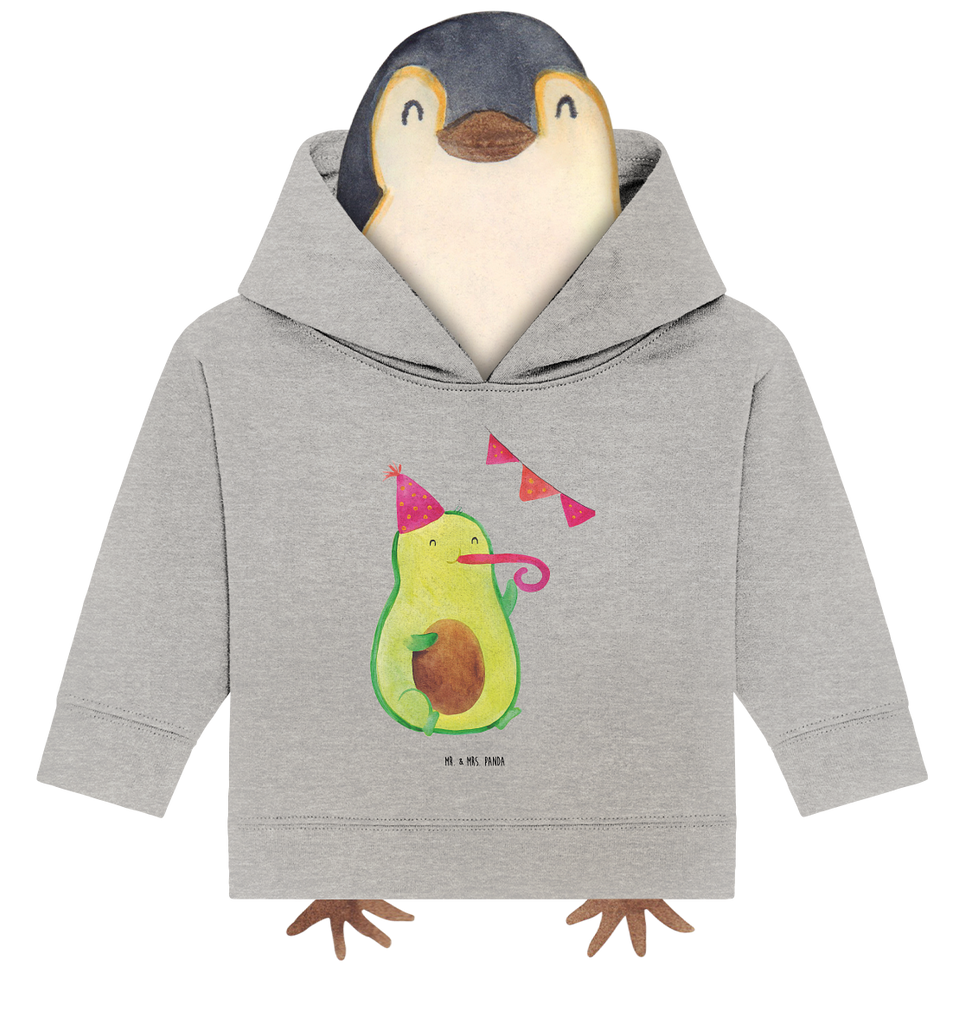 Organic Baby Hoodie Avocado Party Zeit Baby Kapuzenshirt, Baby Kapuzensweatshirt, Baby Hoodie, Baby Pullover, Avocado, Veggie, Vegan, Gesund