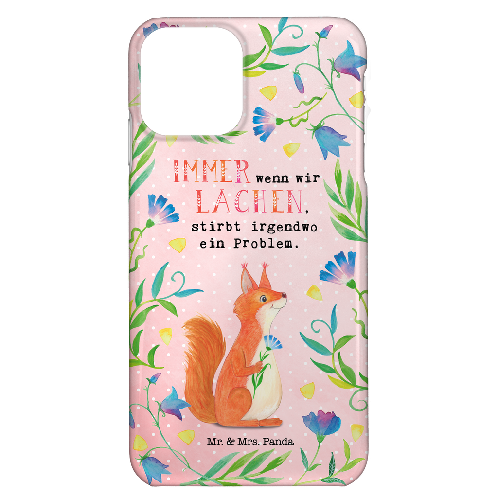 Handyhülle Eichhörnchen im Blumenland Iphone 11, Handyhülle, Smartphone Hülle, Handy Case, Handycover, Hülle, Tiermotive, Gute Laune, lustige Sprüche, Tiere