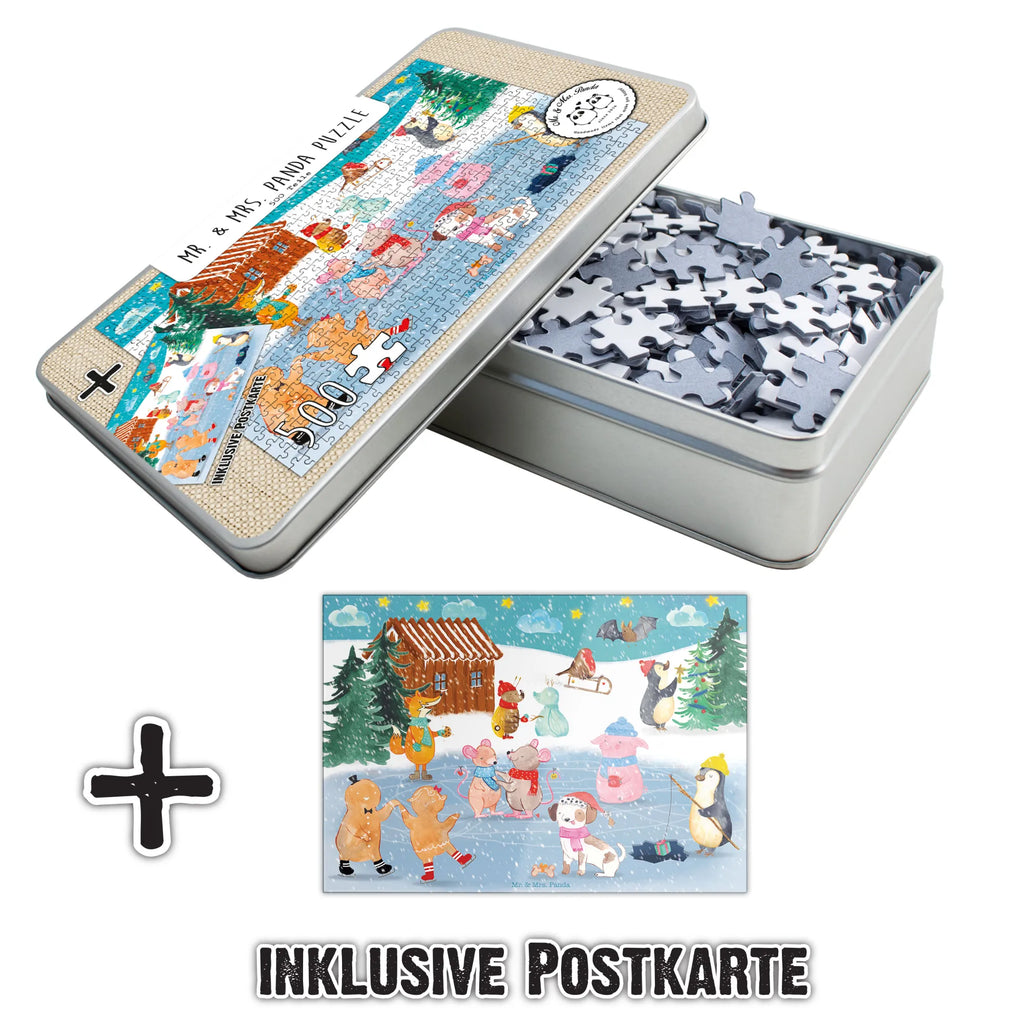 551 Teile Puzzle Schlittschuhspaß Puzzle 551, puzzeln, Legespiel, Puzzlespiel, Winter, Weihnachten, Weihnachtsdeko, Nikolaus, Advent, Heiligabend, Wintermotiv