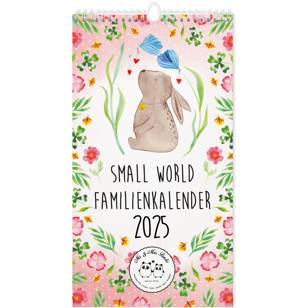 Familienkalender 2025 Small World Collection Familienplaner, Kalender, Jahreskalender, Terminplaner, Kalender mit Feiertagen, Tiermotive, Gute Laune, lustige Sprüche, Tiere