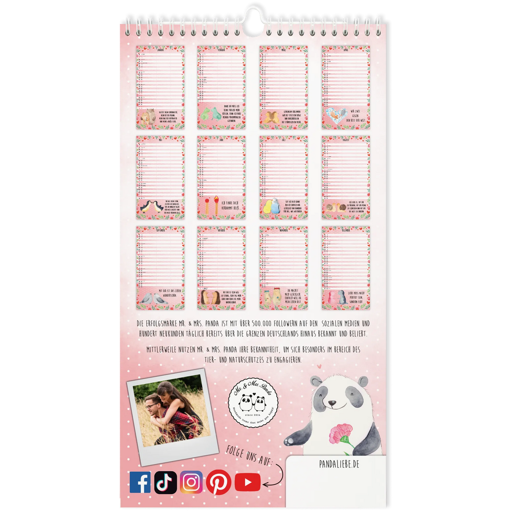 Partnerkalender 2025 Liebe Collection Kalender, Kalender für Paare, Jahreskalender, gemeinsamer Kalender, Kalender für zwei, Wandkalender, Liebe, Partner, Freund, Freundin, Ehemann, Ehefrau, Heiraten, Verlobung, Heiratsantrag, Liebesgeschenk, Jahrestag, Hocheitstag