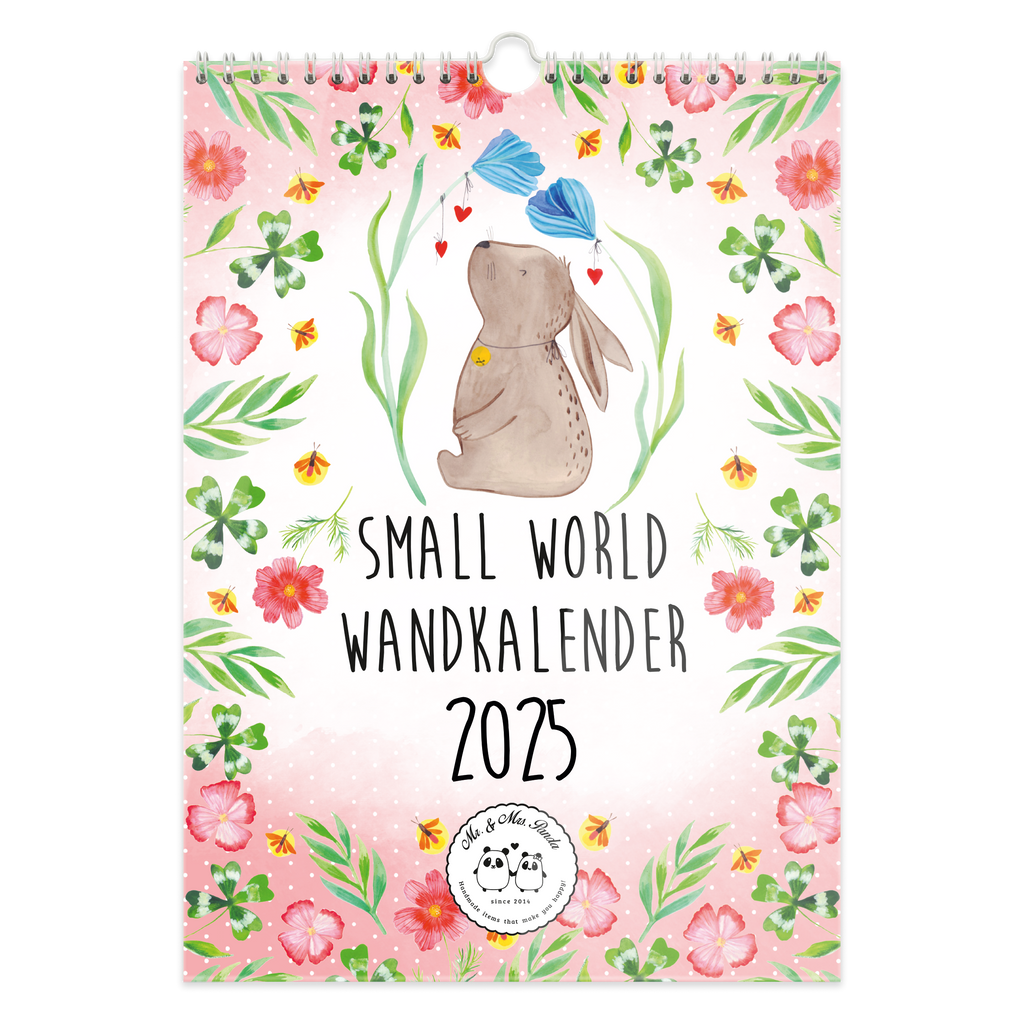 A3 Wandkalender 2025 Small World Collection Wandkalender, Kalender, Jahreskalender, Terminplaner, Wand, Jahresplaner, Tiermotive, Gute Laune, lustige Sprüche, Tiere