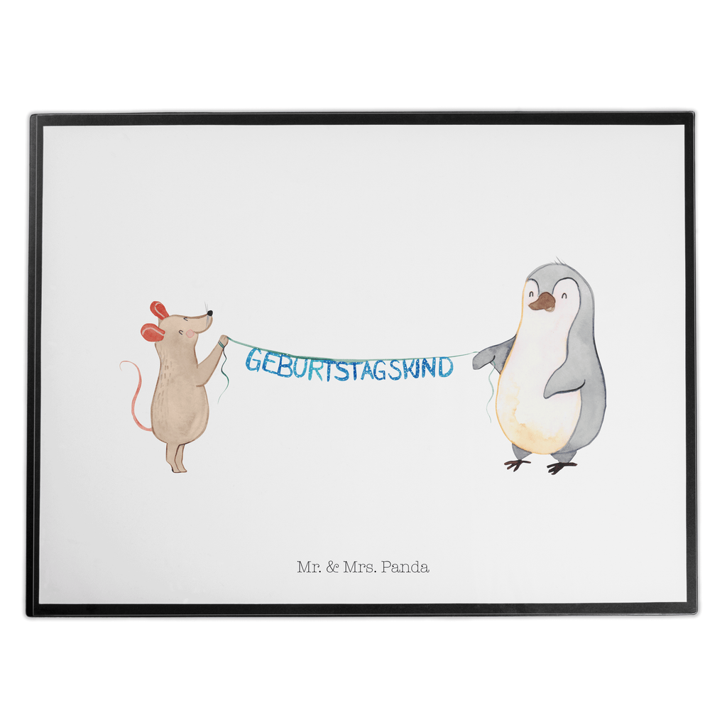 Schreibtischunterlage Maus Pinguin Geburtstag Schreibunterlage, Schreibtischauflage, Bürobedarf, Büroartikel, Schreibwaren, Schreibtisch Unterlagen, Schreibtischunterlage Groß, Geburtstag, Geburtstagsgeschenk, Geschenk, Maus, Pinguin, Geburtstage, Happy Birthday, Geburtstagsfeier