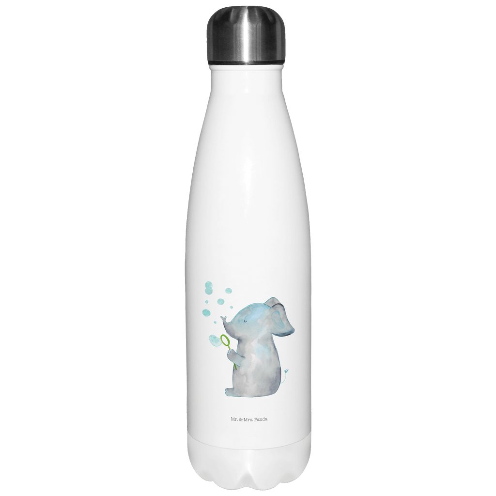 Thermosflasche Elefant Seifenblasen Isolierflasche, Thermoflasche, Trinkflasche, Thermos, Edelstahl, Tiermotive, Gute Laune, lustige Sprüche, Tiere, Elefant, Elefanten, Dickhäuter, Rüsseltier, Seifenblasen, Liebe, Heimat, Gefühl. Daheim, Liebesbeweis, Liebesspruch