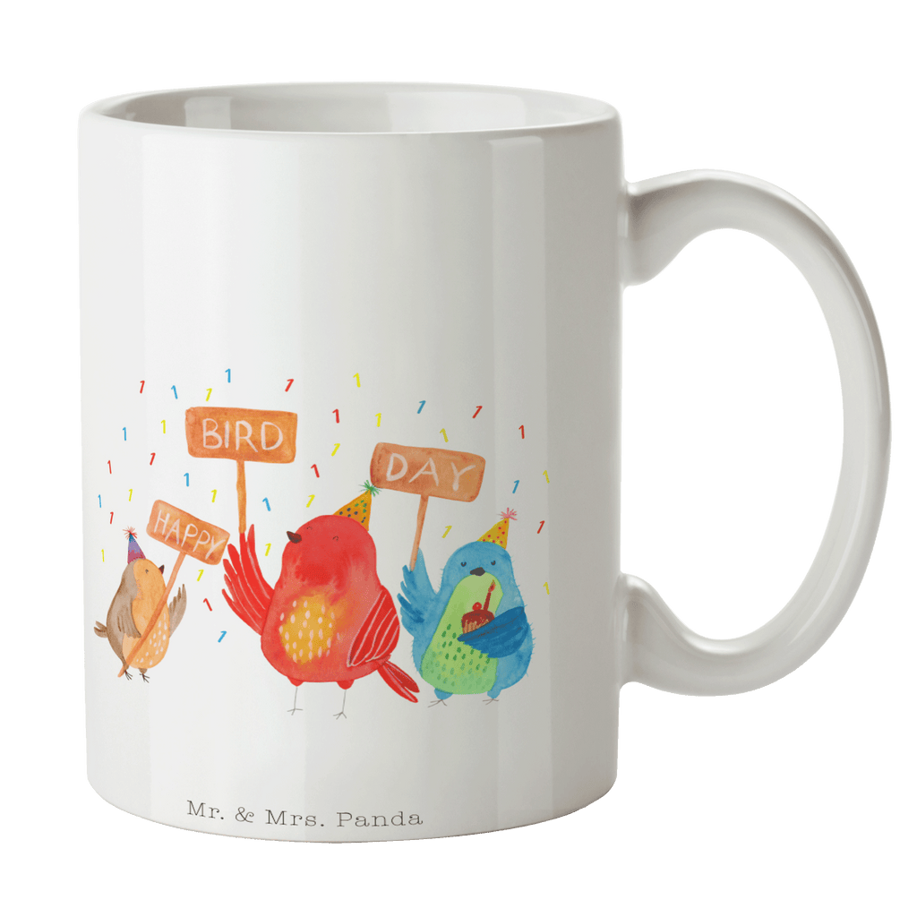 Tasse 1. Geburtstag Happy Bird Day Tasse, Kaffeetasse, Teetasse, Becher, Kaffeebecher, Teebecher, Keramiktasse, Porzellantasse, Büro Tasse, Geschenk Tasse, Tasse Sprüche, Tasse Motive, Geburtstag, Geburtstagsgeschenk, Geschenk, zum, Party, Feier, schenken, für