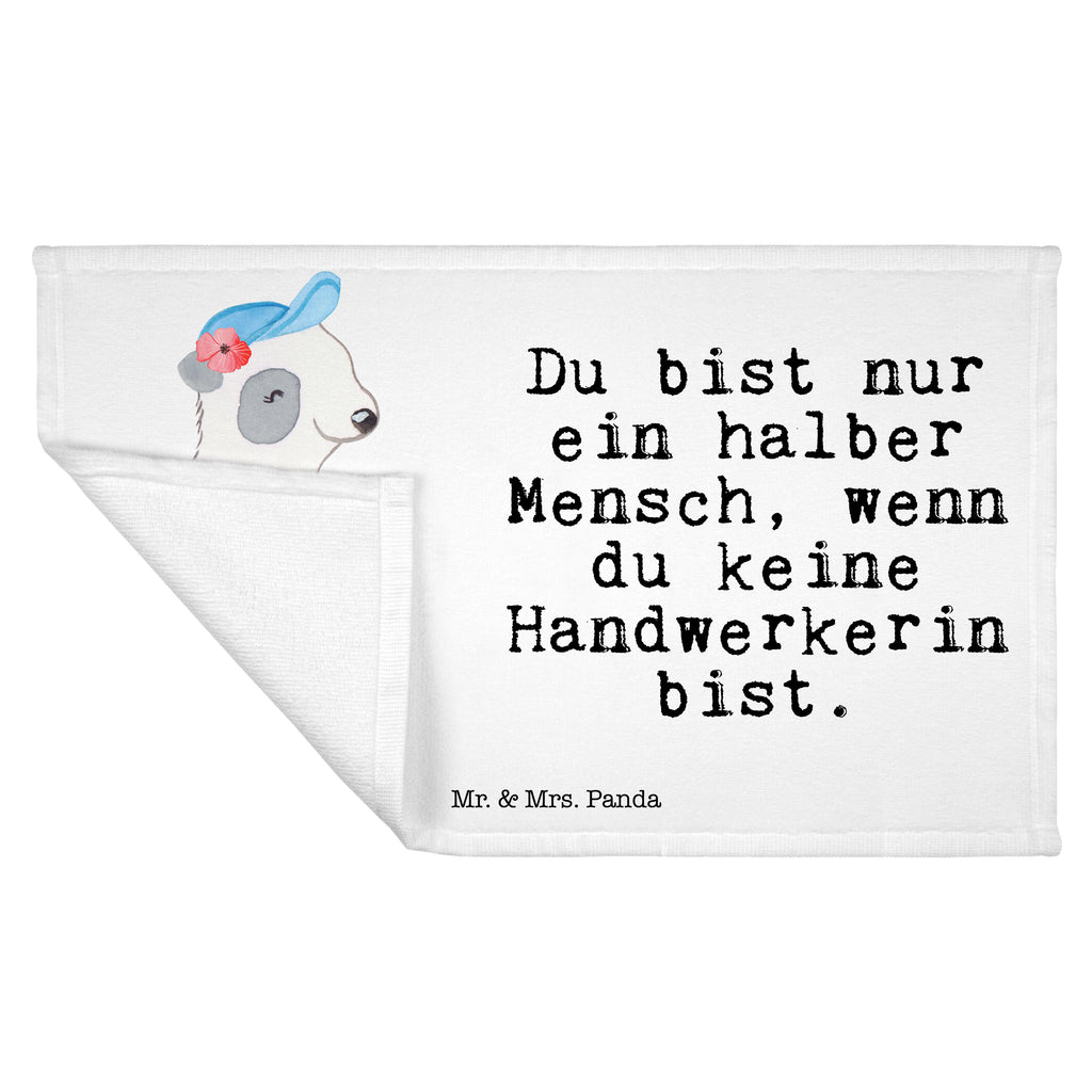 Handtuch Handwerkerin mit Herz Gästetuch, Reisehandtuch, Sport Handtuch, Frottier, Kinder Handtuch, Beruf, Ausbildung, Jubiläum, Abschied, Rente, Kollege, Kollegin, Geschenk, Schenken, Arbeitskollege, Mitarbeiter, Firma, Danke, Dankeschön, Handwerkerin, Gesellenprüfung, Handwerksbetrieb, Werkstatt