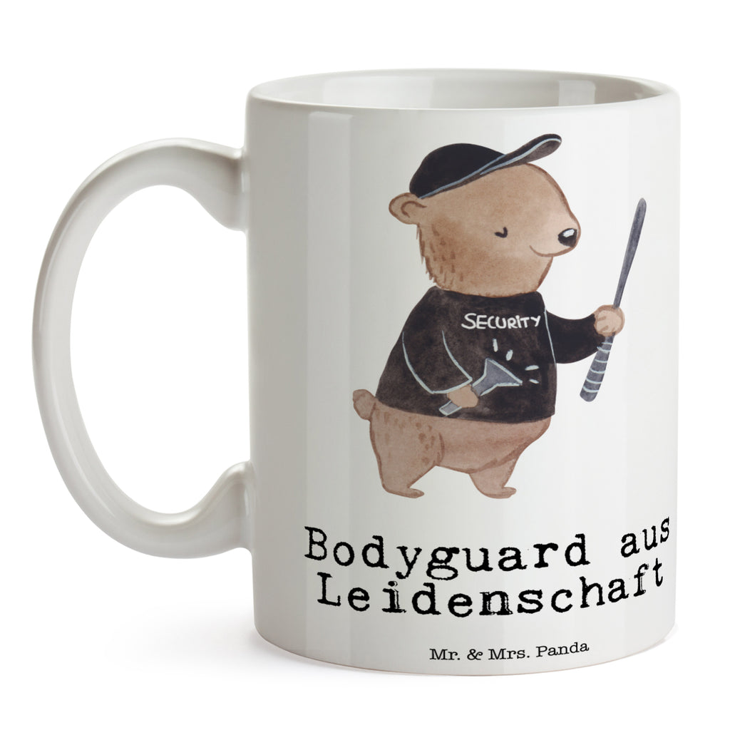 Tasse Bodyguard aus Leidenschaft Tasse, Kaffeetasse, Teetasse, Becher, Kaffeebecher, Teebecher, Keramiktasse, Porzellantasse, Büro Tasse, Geschenk Tasse, Tasse Sprüche, Tasse Motive, Kaffeetassen, Tasse bedrucken, Designer Tasse, Cappuccino Tassen, Schöne Teetassen, Beruf, Ausbildung, Jubiläum, Abschied, Rente, Kollege, Kollegin, Geschenk, Schenken, Arbeitskollege, Mitarbeiter, Firma, Danke, Dankeschön, Bodyguard, Personenschützer