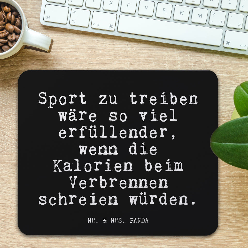 Mauspad Fun Talk Sport zu treiben wäre so viel erfüllender, wenn die Kalorien beim Verbrennen schreien würden. Mousepad, Computer zubehör, Büroausstattung, PC Zubehör, Arbeitszimmer, Mauspad, Einzigartiges Mauspad, Designer Mauspad, Mausunterlage, Mauspad Büro, Spruch, Sprüche, lustige Sprüche, Weisheiten, Zitate, Spruch Geschenke, Glizer Spruch Sprüche Weisheiten Zitate Lustig Weisheit Worte