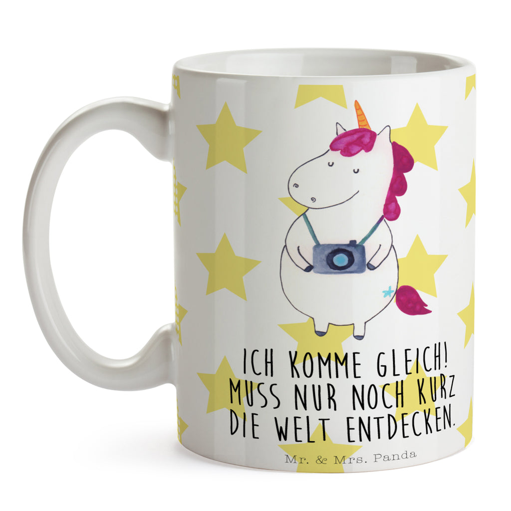 Tasse Einhorn Fotograf Tasse, Kaffeetasse, Teetasse, Becher, Kaffeebecher, Teebecher, Keramiktasse, Porzellantasse, Büro Tasse, Geschenk Tasse, Tasse Sprüche, Tasse Motive, Einhorn, Einhörner, Einhorn Deko, Pegasus, Unicorn, Fotograf, Fotografie, Kamera, Reisen, Weltreise, Weltenbummler, Urlaub, Tourist, Kurztrip, Reise, Städtereise