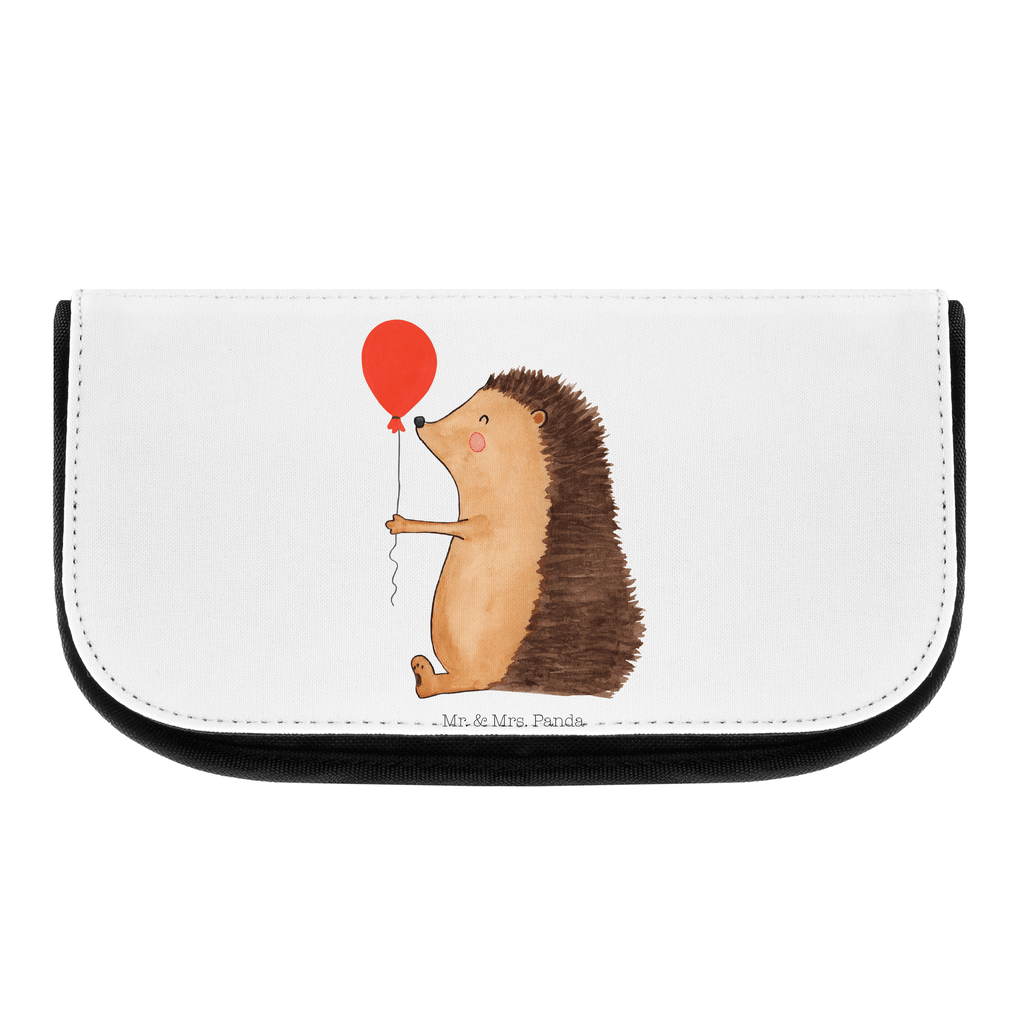 Kosmetiktasche Igel mit Luftballon Kosmetikbeutel, Kulturtasche, Kulturbeutel, Schminktasche, Make-Up Tasche, Kosmetiktasche, Beauty Bag, Kosmetiktasche Damen, Make Up Tasche, Kosmetik Tasche, Kosmetiktasche Klein, Kleine Kosmetiktasche, Schminktasche Klein, Kosmetiktasche Mit Fächern, Schminktäschen, Schminke Tasche, Kosmetiktaschen Damen, Beauty Case, Schmink Täschchen, Tiermotive, Gute Laune, lustige Sprüche, Tiere, Igel, Geburtstag, Herzlichen Glückwunsch, Glückwunsch, Geburtstagskind, Ballon, Happy Birthday