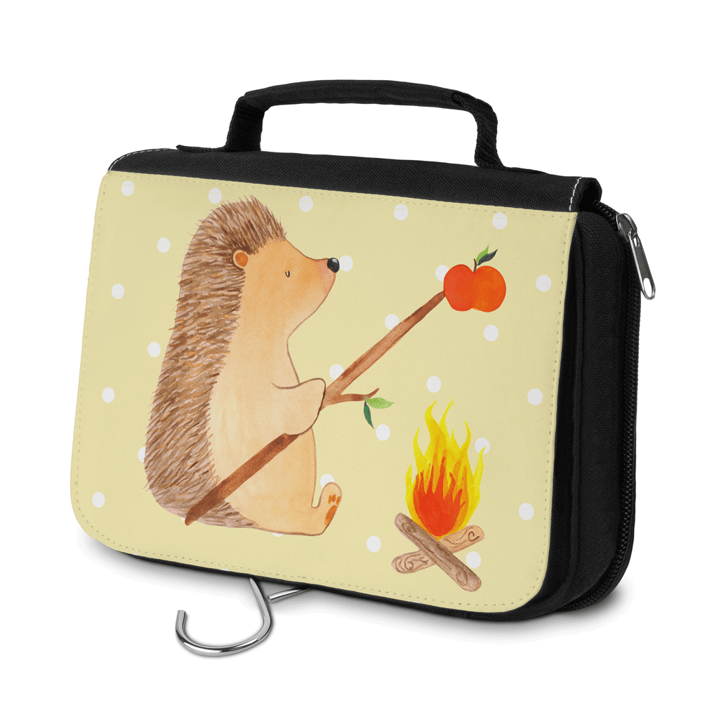 Kulturbeutel Igel grillt Kulturbeutel, Zum Aufhängen, Waschtasche, Kosmetiktasche, Damen, Herren, Aufbewahrungstasche, Schminktasche, Kosmetikbeutel, Organizer, Kulturtasche, Schminkutensil, Tiermotive, Gute Laune, lustige Sprüche, Tiere, Igel, Grillen, Ziele, Motivation, arbeitslos, Sinn des Lebens, Spruch