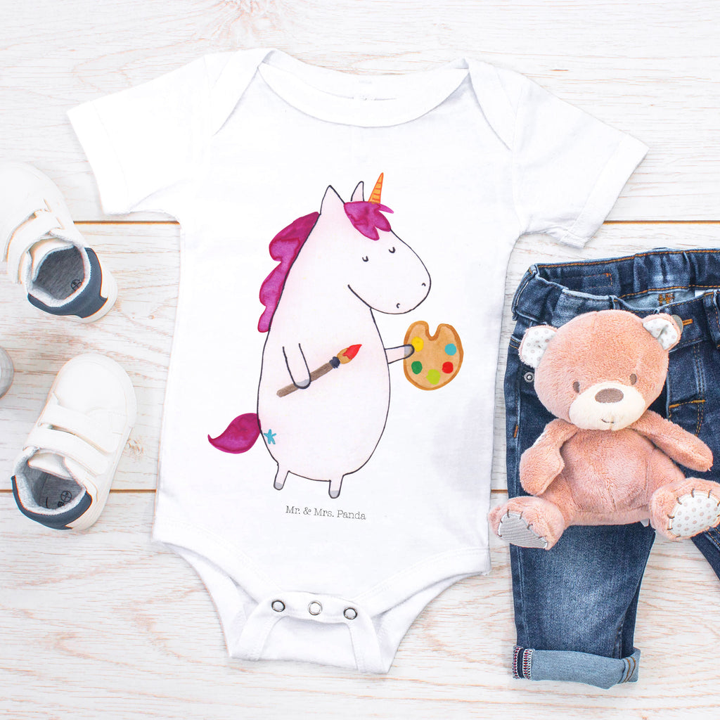 Baby Body Einhorn Künstler Einhorn, Einhörner, Englisch, Künstler, Unicorn, Artist, Malen, Zeichnen, Welt, Farbe, Stift, Pinsel, Geschenk, Maler Babykleidung , Babystrampler , Strampler , Wickelbody ,  Baby Erstausstattung   Einhorn, Einhörner, Einhorn Deko, Pegasus, Unicorn