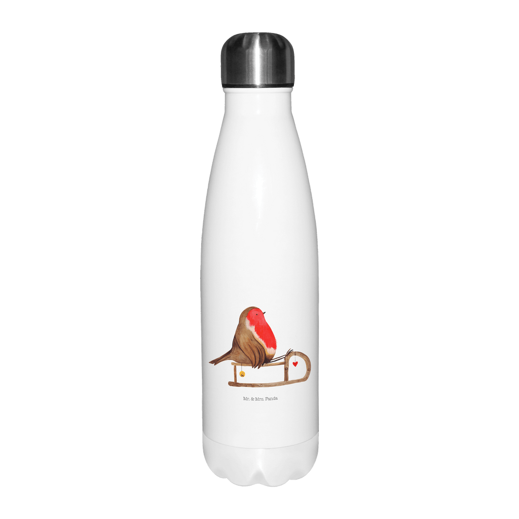 Thermosflasche Rotkehlchen Schlitten