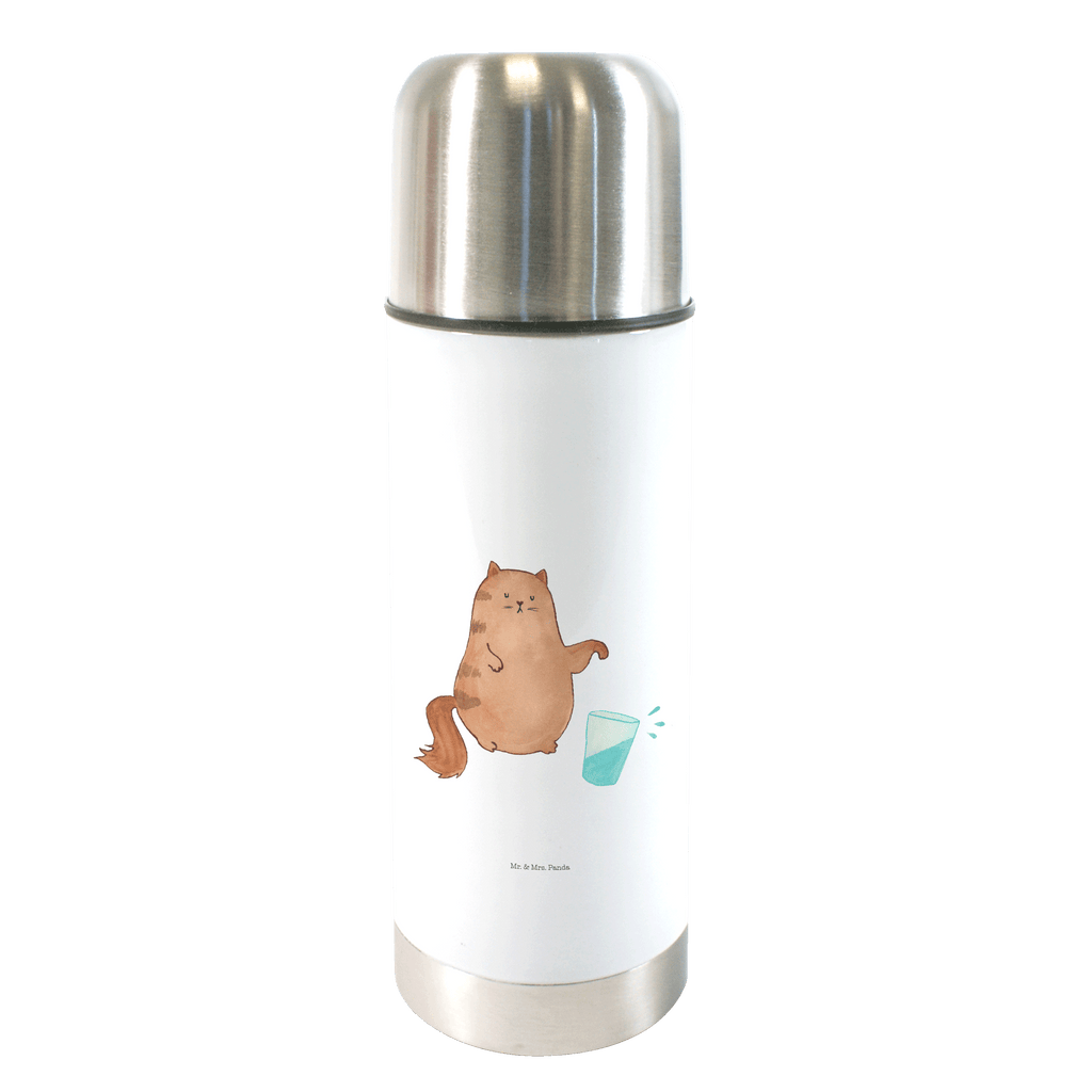 Thermoskanne Katze Wasserglas