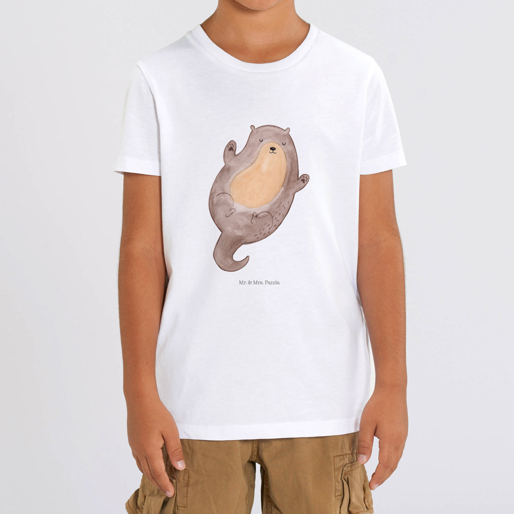 Kinder T-Shirt Otter Umarmen