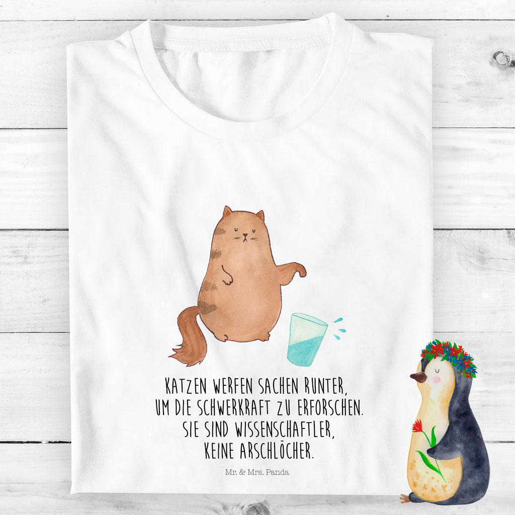 Kinder T-Shirt Katze Wasserglas