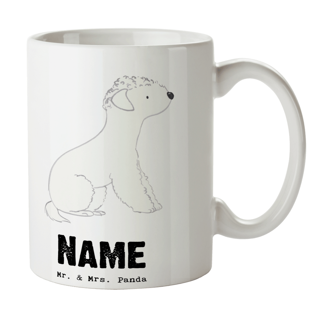 Personalisierte Tasse Bedlington Terrier Lebensretter Personalisierte Tasse, Namenstasse, Wunschname, Personalisiert, Tasse, Namen, Drucken, Tasse mit Namen, Hund, Hunderasse, Rassehund, Hundebesitzer, Geschenk, Tierfreund, Schenken, Welpe, Bedlington Terrier, Terrier