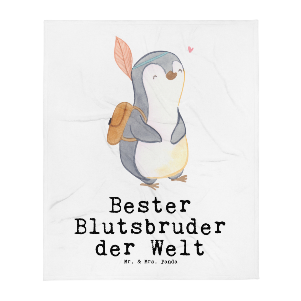 Kuscheldecke Pinguin Bester Blutsbruder der Welt Blutsbruder, Blutsgeschwister, Freund, Brüder, Geschwister, Bruderherz, Brother, Geschenk, Familie, Kleinigkeit, Bester, Sido  Decke, Wohndecke, Tagesdecke, Wolldecke, Sofadecke  für, Dankeschön, Geschenk, Schenken, Geburtstag, Geburtstagsgeschenk, Geschenkidee, Danke, Bedanken, Mitbringsel, Freude machen, Geschenktipp