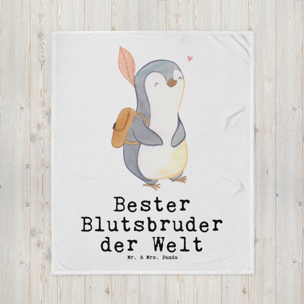 Kuscheldecke Pinguin Bester Blutsbruder der Welt Blutsbruder, Blutsgeschwister, Freund, Brüder, Geschwister, Bruderherz, Brother, Geschenk, Familie, Kleinigkeit, Bester, Sido  Decke, Wohndecke, Tagesdecke, Wolldecke, Sofadecke  für, Dankeschön, Geschenk, Schenken, Geburtstag, Geburtstagsgeschenk, Geschenkidee, Danke, Bedanken, Mitbringsel, Freude machen, Geschenktipp