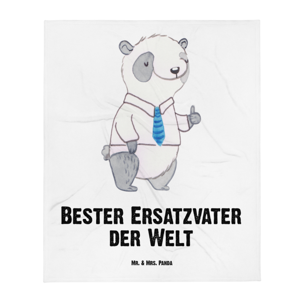 Kuscheldecke Panda Bester Ersatzvater der Welt Bester, Ersatzvater, Ersatz, zweiter, Vater, Papa, Dad, Daddy, Paps, Papi, Vati, Eltern, Geschenk Vater, Mann, Familie, Bester, Dankeschön, Kleinigkeit, Geburtstag  Decke, Wohndecke, Tagesdecke, Wolldecke, Sofadecke  für, Dankeschön, Geschenk, Schenken, Geburtstag, Geburtstagsgeschenk, Geschenkidee, Danke, Bedanken, Mitbringsel, Freude machen, Geschenktipp