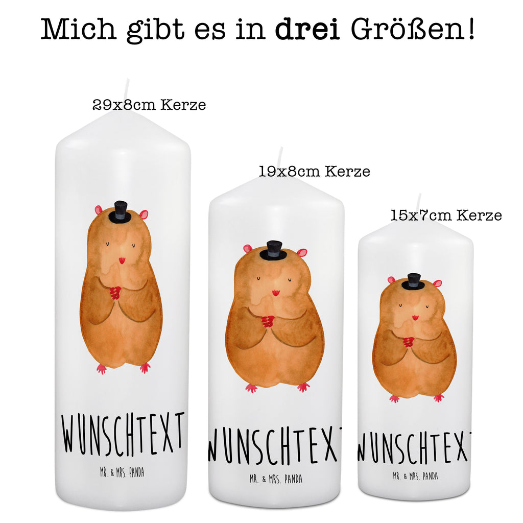 Personalisierte Kerze Hamster mit Hut Kerze, Taufkerze, Kommunionskerze, Geburtstagskerze, Geschenk Kerze, Taufgeschenk Kerze, Kerze mit Druck, Besondere Kerze, Geschenkidee Kerze, Kerze für Kommunion, kerze personalisiert, personalisierte kerze, personalisierte kerzen, Tiermotive, Gute Laune, lustige Sprüche, Tiere, Hamster, Hut, Magier, Zylinder, Zwerghamster, Zauberer